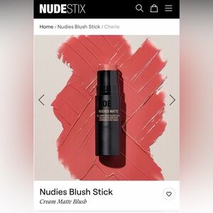 NUDESTIX MATTE All Over Face Blush Color- shade: Cherie |NIB